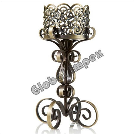Gold Decorative Candle Holders