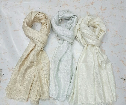 White & Cream Linen With Stoles