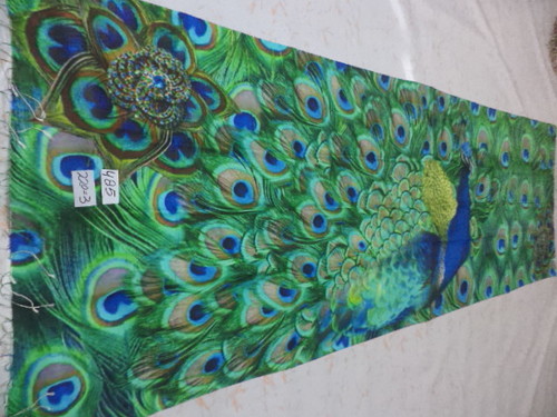 Mixcolor  Pure Silk Digital Printed Stoles.