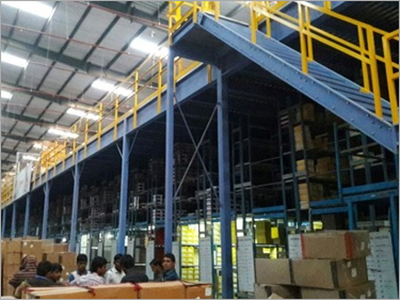 Mezzanine storage Rack