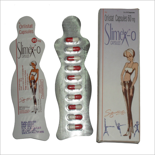 Orlistat Capsules - Hard Gelatin, 120mg , Red And White | Diet Aid, Fat Blocking, Weight Loss, Reduced Calorie, Weight Management