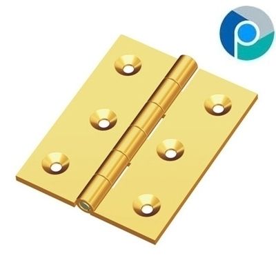 Polished Brass Butt Hinges