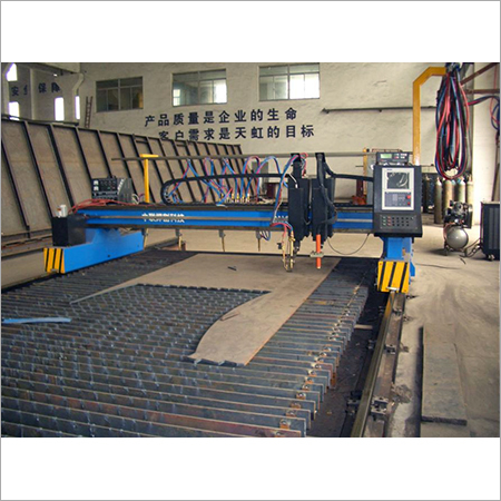 Blue Flame Cutting Machine