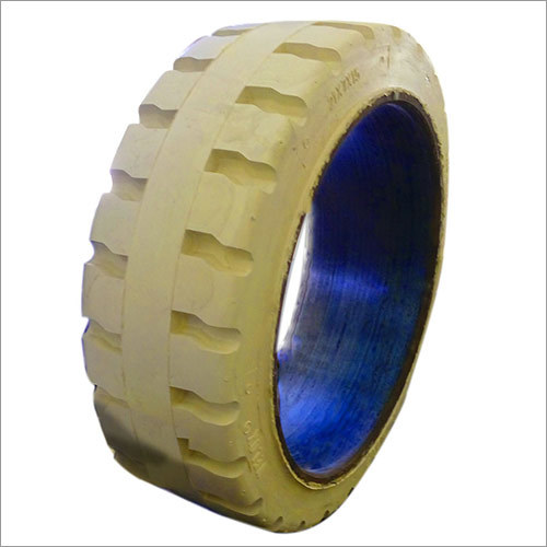 PRESS-ON NON MARKING TYRE