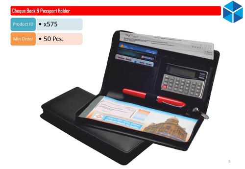 Cheque Book Holder
