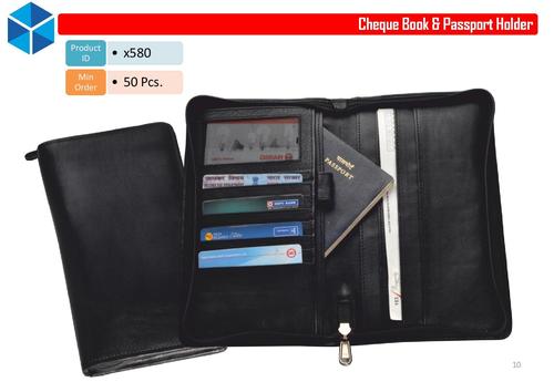 Black Passport Holder