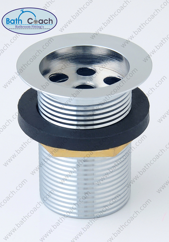 Brass CP Sink Coupling - 1 1/4" Size, Chrome Plated Finish | High Durability, Easy Installation, Anti-Corrosive Design