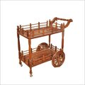 Wooden Service Trolley