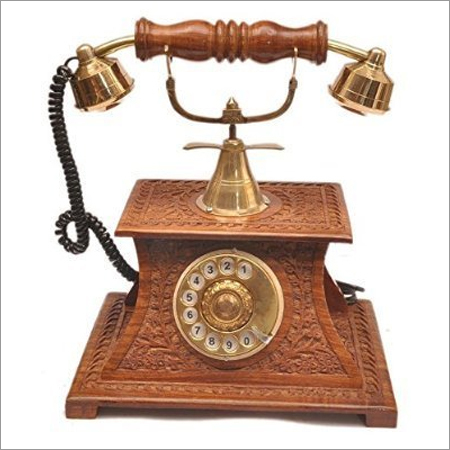 Antique Wooden Phone