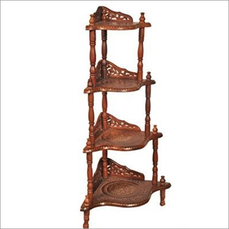 Corner Wooden Rack