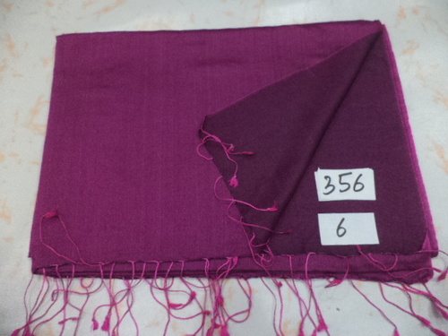 Purple Silk Kattan Reversible Stoles