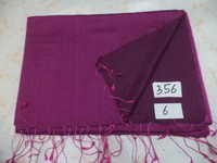 Purple Silk Kattan Reversible Stoles 