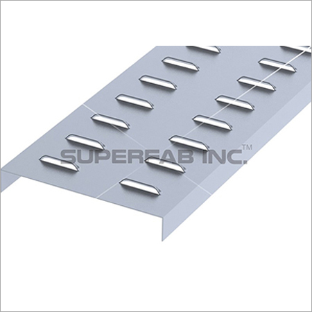 Cable Tray Cover Louvered Flanged By SUPERFAB INC.