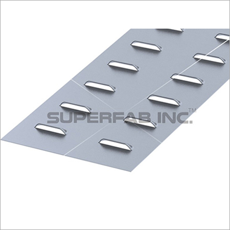 Cable Tray Cover Louvered Plain