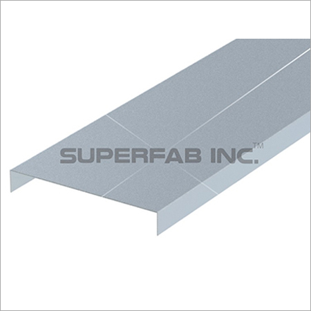 Cable Tray Cover Solid Flanged