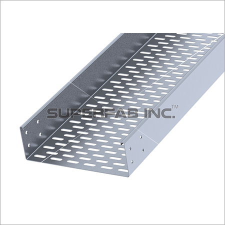 Perforated Cable Tray Return Flange Inside