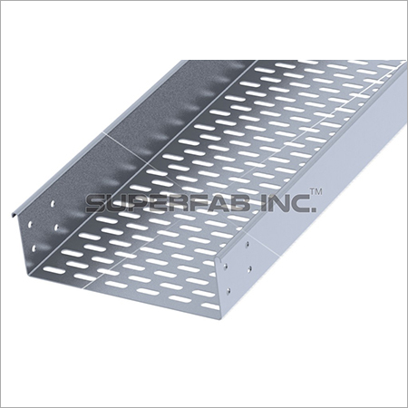 Perforated Cable Tray Return Flange Outside