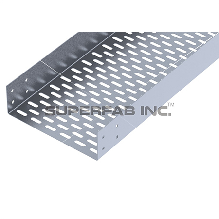 Perforated Cable Tray Straight Flange