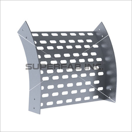 Perforated Cable Tray Outside Riser 45