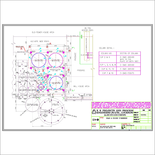 Beam And Column Numbering Plan.