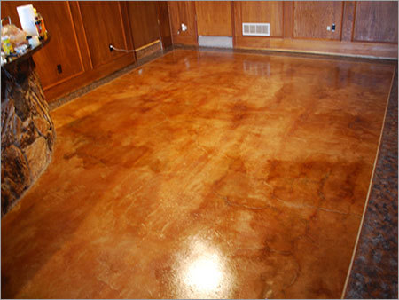Decorative Stained Concrete Flooring