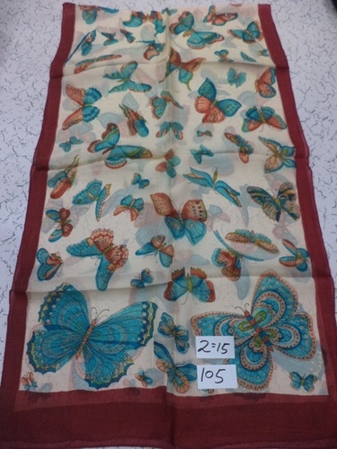 Mixcolor Pure Silk Butterfly Stoles