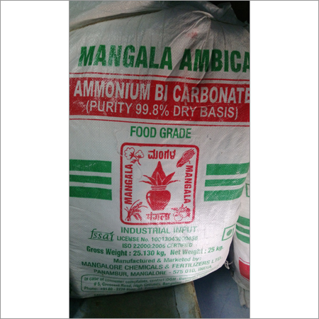Ammonium Bicarbonate Food Grade