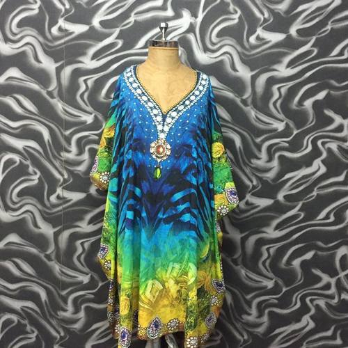 Printed kaftan
