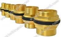 Brass Water Tank Connector - Material: Brass, Size: 1/2 To 4, Length: 100 Mm | Connection: Male, Shape: Round, Surface Treatment: Polished