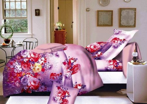 Glace cotton double bed bedsheets