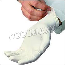 White Latex Exam Glove