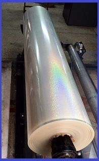 Transparent Holographic HRI Lamination Film 