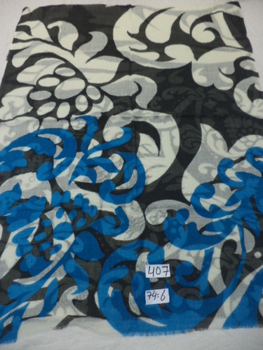 Mixcolor Silk Wool Printed Stoles 