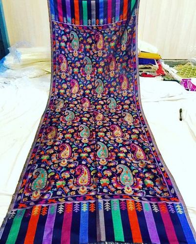Silk Pashmina Kani Shawl