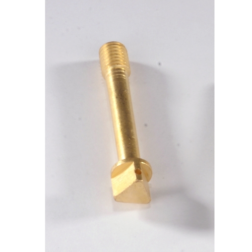 Brass Triangle Top Head Bolt