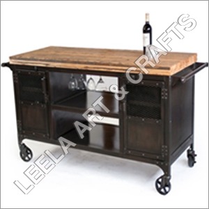 Vintage Bar Trolley