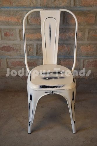 Iron Distress Finish Chair