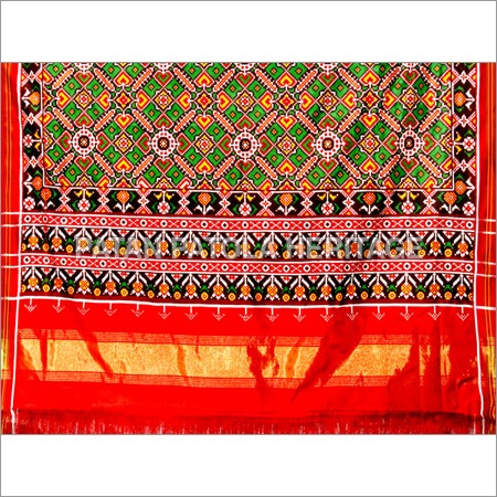 Vohra Gaji Green Sarees