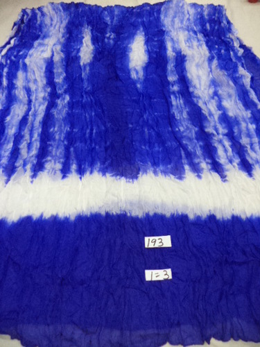 Blue Pure Silk Shaded Pareo