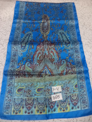 Mix Color Satin Printed Stoles