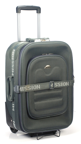Travelling Bag - Polyester 55x35x20cm, 40L | Durable, Lightweight, Spacious, 4 Spinner Wheels, Extendable Handle