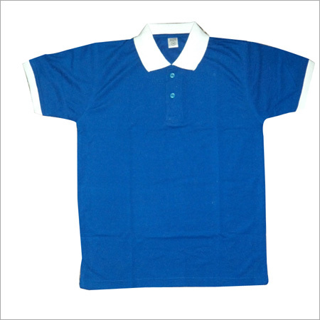 Blue Plain T Shirt