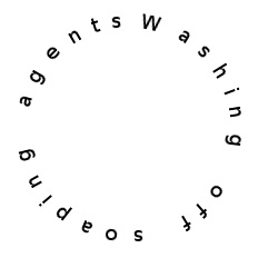 Washing-off/soaping agents