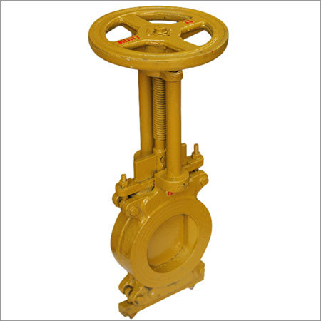 Cast Iron Pulp Valve Port Size: 100 Mm