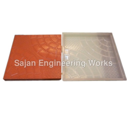 Hexagon Chequered Tiles Moulds