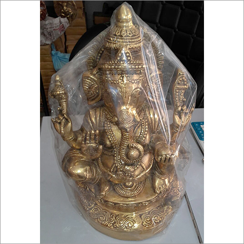 brass ganesh idol