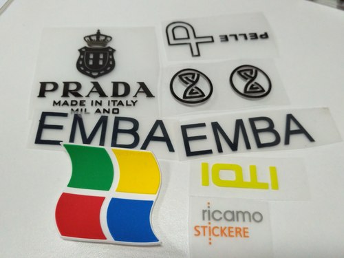 Heat Ricamo Stickers - PVC Material Design Printing for Reliable Heat Transfer | Tested Quality Fine Finishing Long Life Colorfastness Assured