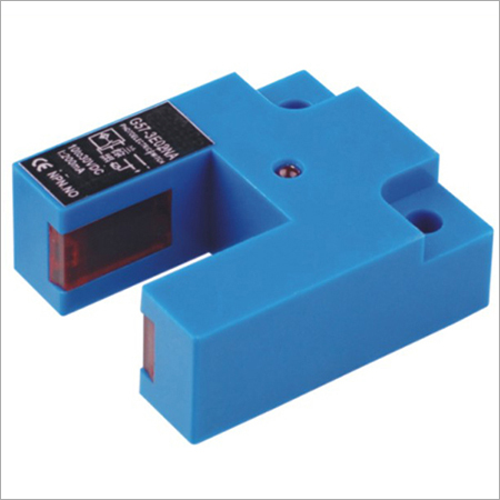 Groove Type Photo Electric Switch - Plastic, Blue, Variable Detection Distance, NPN/PNP Output, IP54 Protection, DC/AC Voltage, Precise Sensing, Reliable Detection, Easy Installation