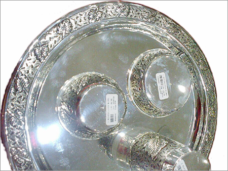 Silver Pooja Thali