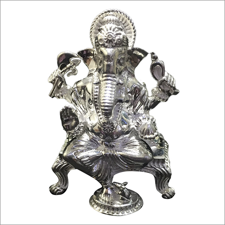 Silver Ganesh Murti